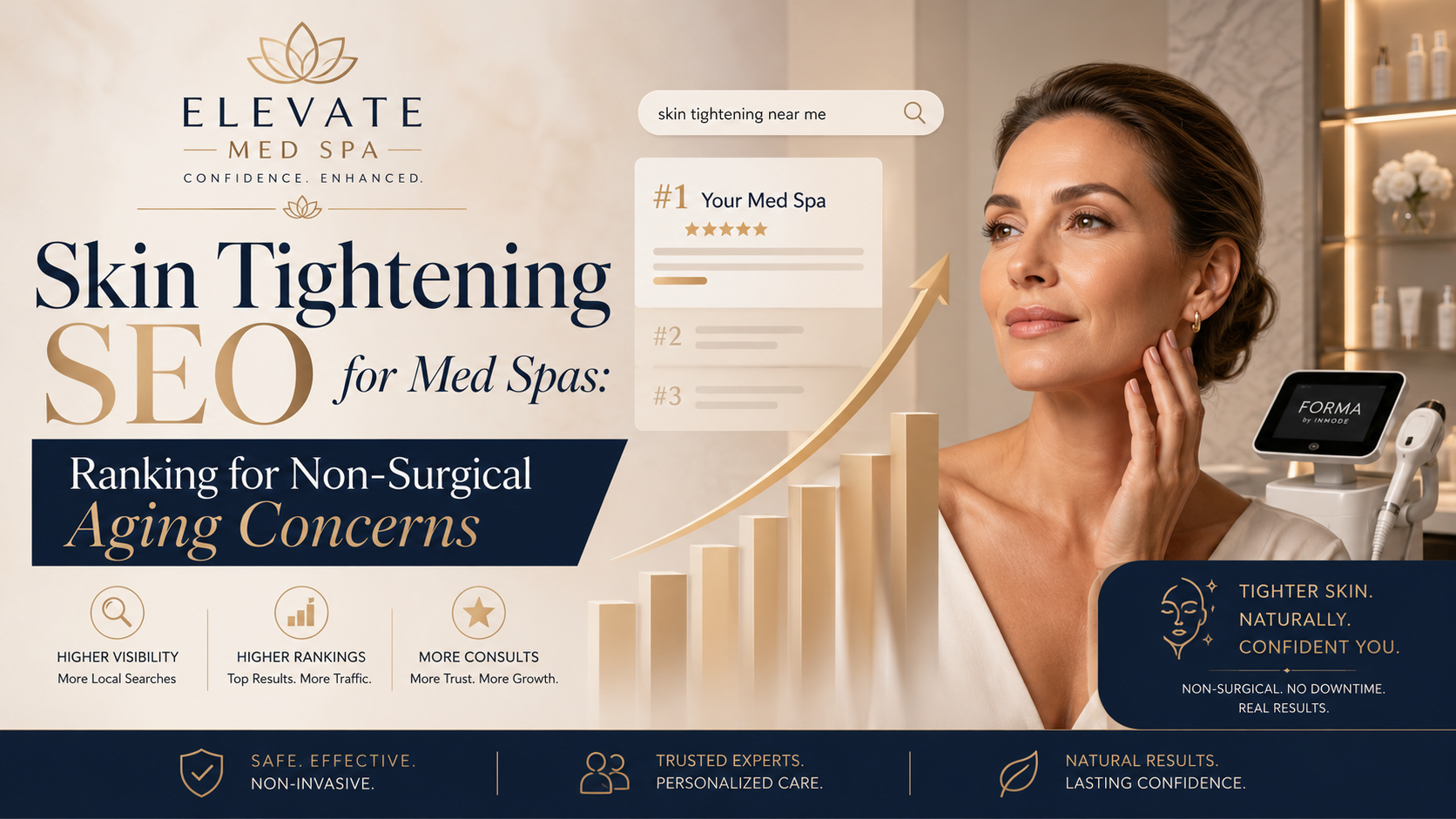Skin Tightening SEO for Med Spas: Ranking for Non-Surgical Aging Concerns article preview by Vistrane